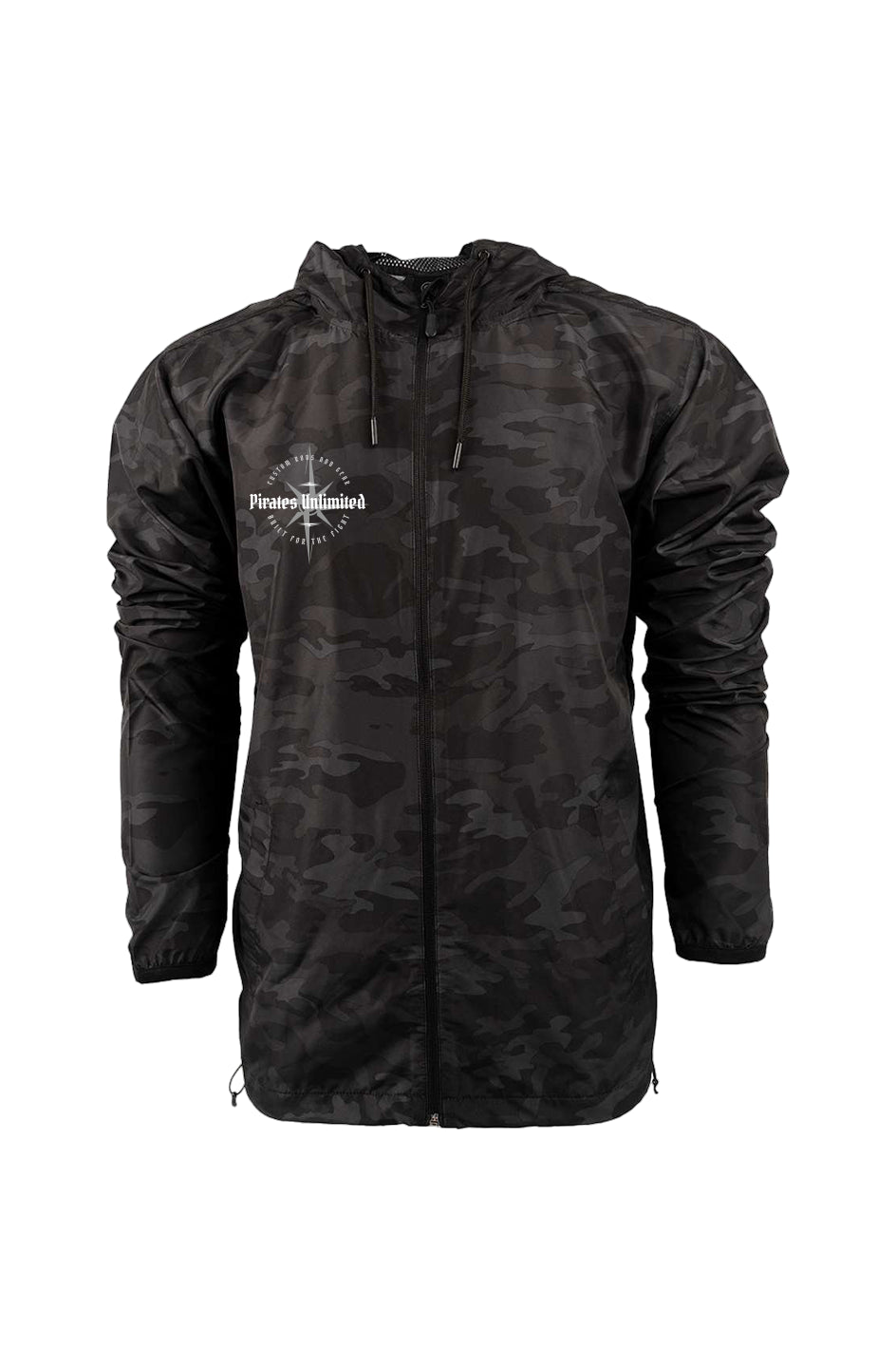 Pirates Unlimited Black Camo Stormbreaker Jacket